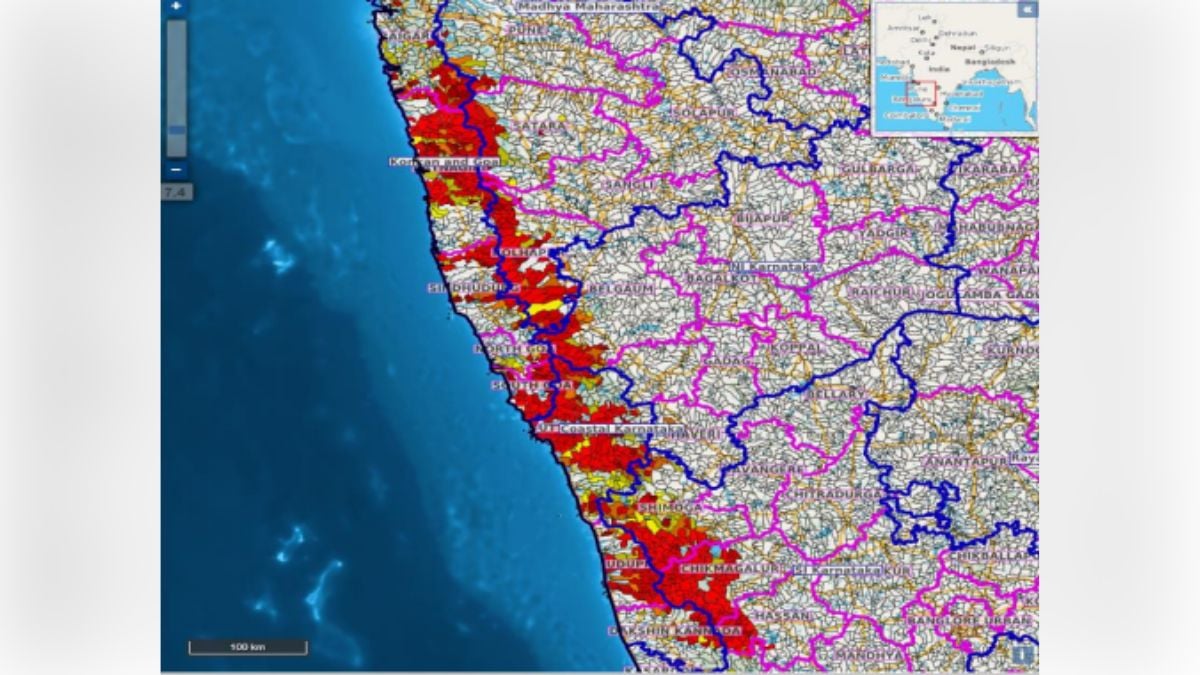 Surface runoff/ Inundation may occur at some fully saturated soils & low-lying areas
over AoC as shown in map due to expected
rainfall occurrence in next 24 hours.