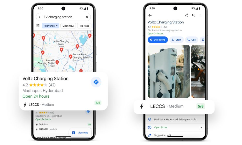 All New Features For Google Maps Narrow Road Alerts Flyover Alerts EV Charger Information and More 3