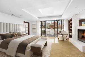 Opulent three-story Tribeca penthouse with private elevator